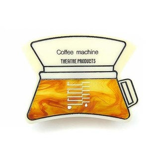 シアタープロダクツ Coffee machine ヘアクリップ ヘアアクセサリー