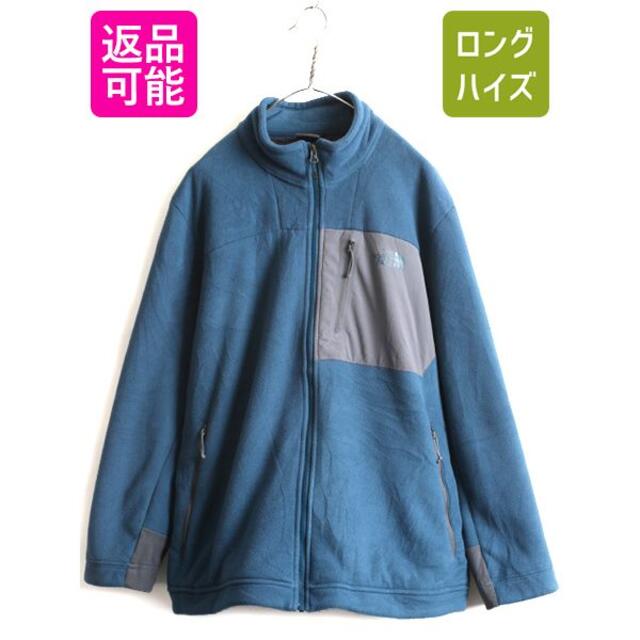 US企画 ノースフェイス フルシップ フリース ジャケット XL ジャンパー 青