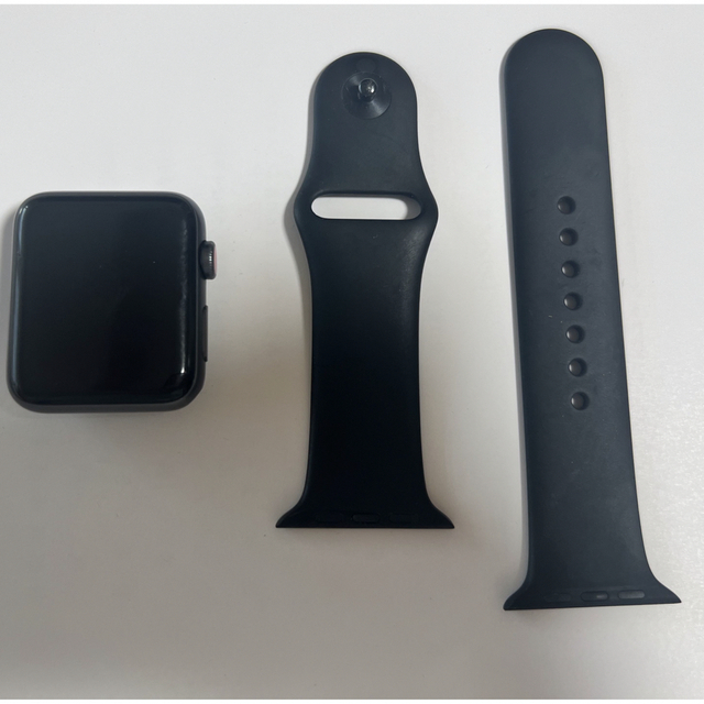 【お値下げ】Apple watch series3 42mm スペースグレイ