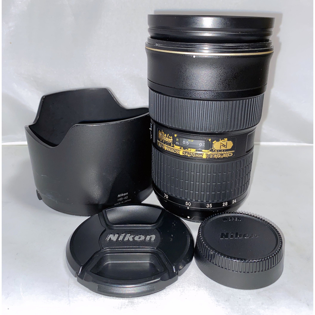 大人気新作 24-70mm NIKKOR AF-S 【純正】Nikon - Nikon f2.8G N ED レンズ(ズーム)