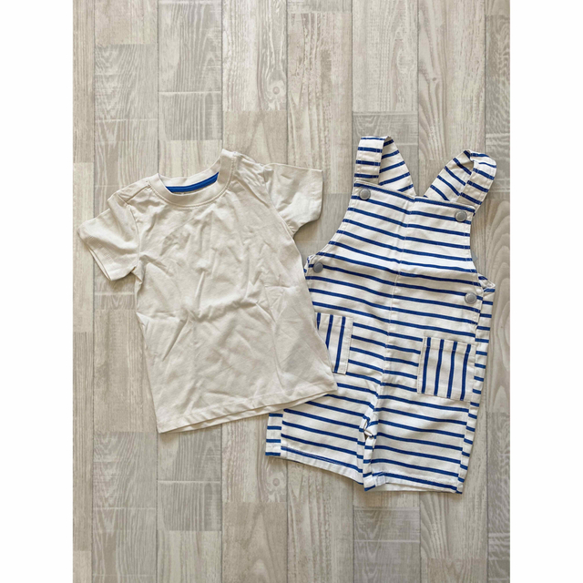 PRIMARK(プライマーク)の新品未使用 PRIMARK プライマーク ベビーキッズ Tシャツ サロペット キッズ/ベビー/マタニティのキッズ服男の子用(90cm~)(パンツ/スパッツ)の商品写真