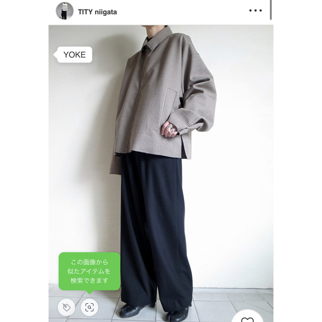 YOKE - 【最終値下げ】YOKE(ヨーク)、ドリズラージャケットの YOKE - 【最終値下げ】YOKE(ヨーク)、ドリズラージャケットの