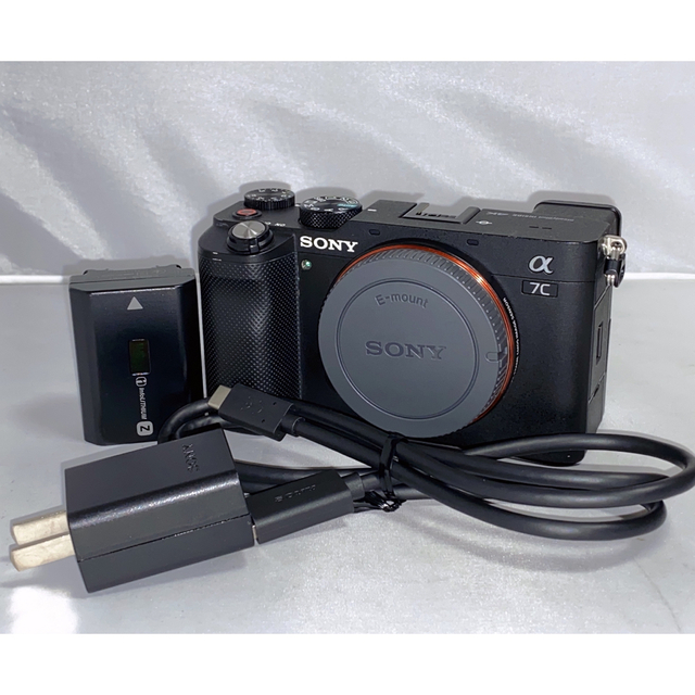 グランドセール 約1万ショット】SONY 【美品 SONY α7c a7c ILCE-7C 本体 ボディ ミラーレス一眼 