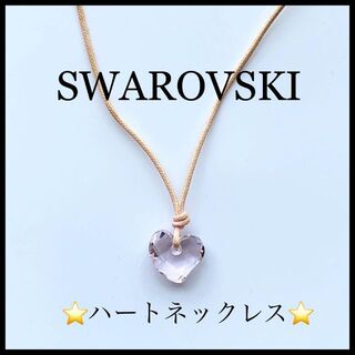 【SWAROVSKI】★スワロフスキー スリー ハート クリスタル ネックレス