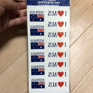 オーストラリア☆Australia☆タトゥーシール☆国旗☆フェイスペイント(応援グッズ)