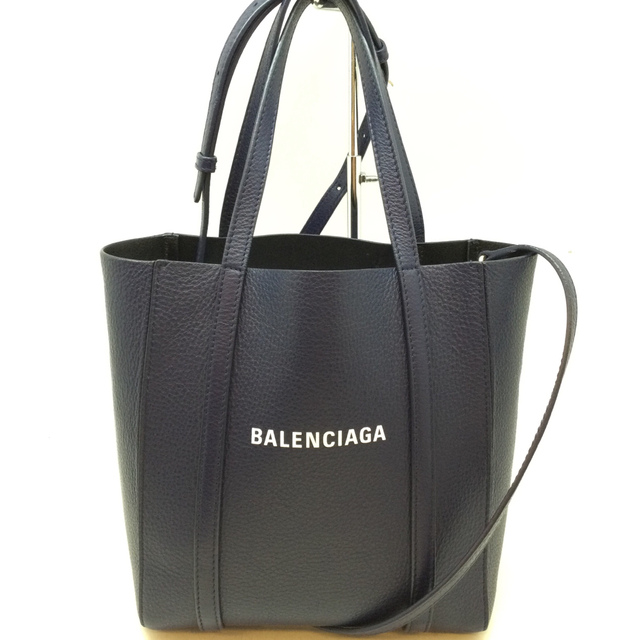 商品情報ブランドBALENCIAGA エブリデイトートXXS ネイビー