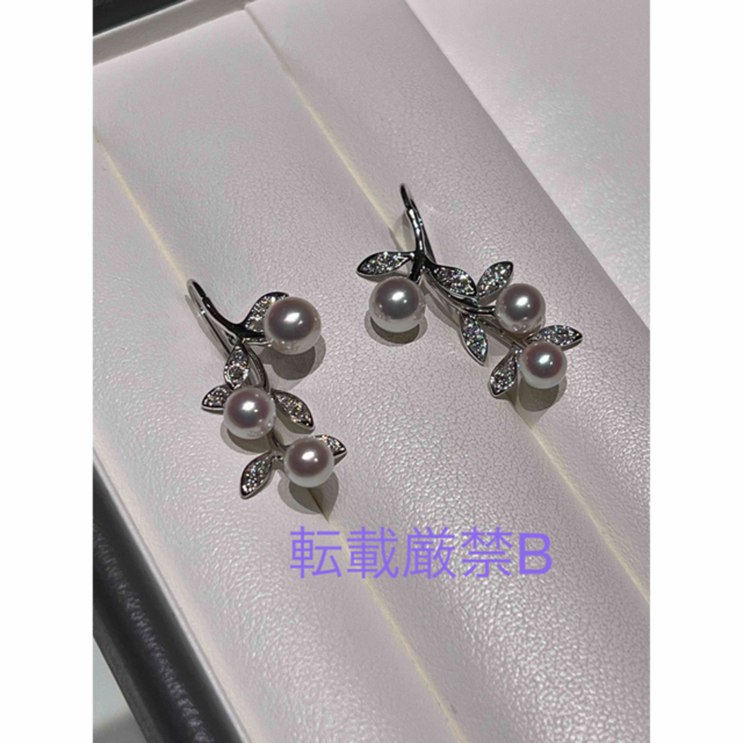 MIKIMOTO - 現行品 新品未使用 ミキモト ピアス オリーブ モチーフ