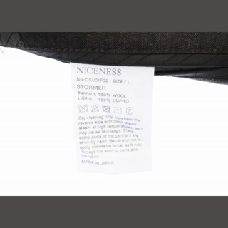 other - NICENESS ナイスネス 22AW STORMER 6PKT JKT Lの通販 by