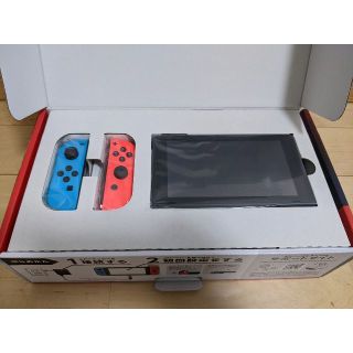 12h以内発送★NINTENDO SWITCH/ブルー・レッド/バッテリー強化版