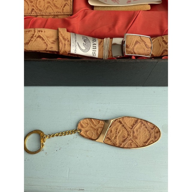 embossing leather セット メンズのファッション小物(長財布)の商品写真
