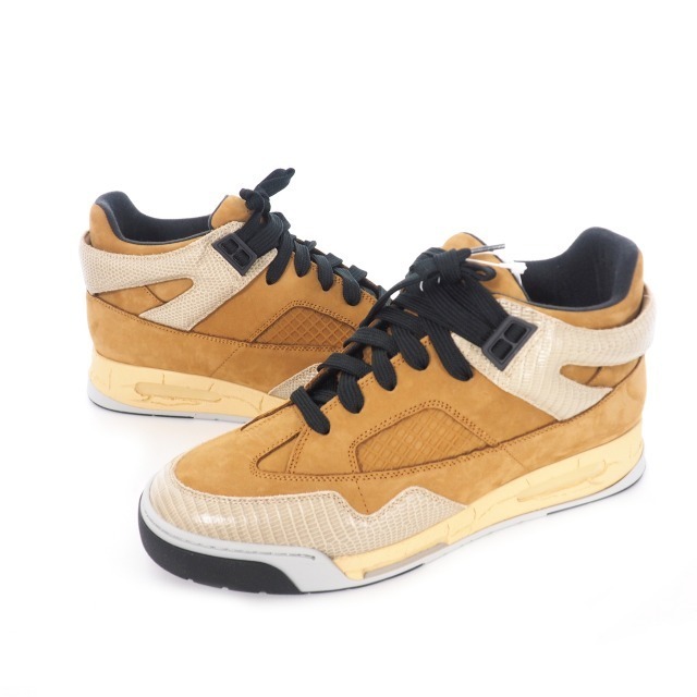 【保証書付】 Maison Martin レザー スニーカー ロー デッドストックバスケット 21SS メゾンマルジェラ - Margiela サンダル