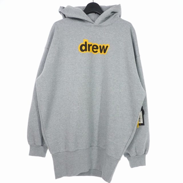 drew house - ドリューハウス drew house ロゴパーカー S ヘザーグレー