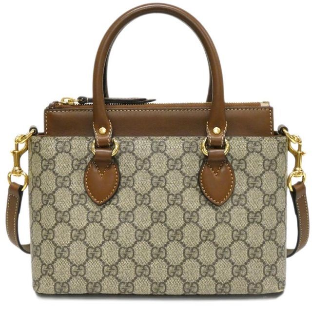 お気に入りの GGスプリーム グッチ - Gucci ミニ J5673 ブラウン