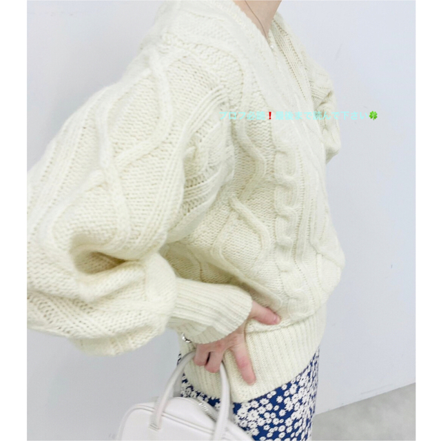 タグ付き新品 LULU♡ニットROKU CLANE JANTIQUES