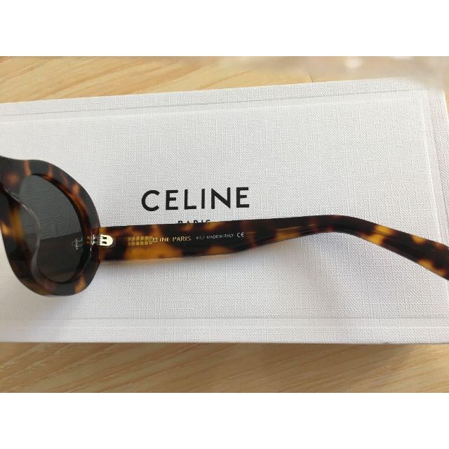 新品未使用 CELINE セリーヌ 正規店 トリオンフ サングラス テテ 茶