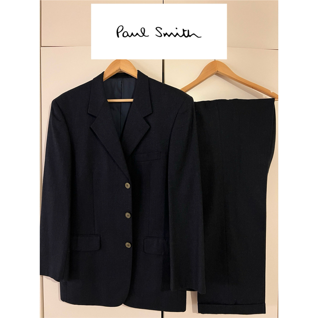 【超美品】Paul Smith スーツ セットアップ 紺