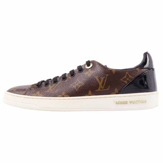 LOUIS VUITTON パテントレザーローカットスニーカー35.5 美品