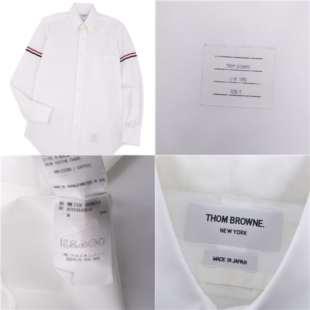 THOM BROWNE - 美品 トムブラウン THOM BROWNE シャツ コットン ボタン