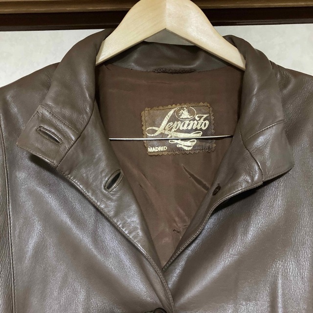 【LEPANTO】スペイン製 本革 アウター レザー ジャケット コート  レディースのジャケット/アウター(その他)の商品写真