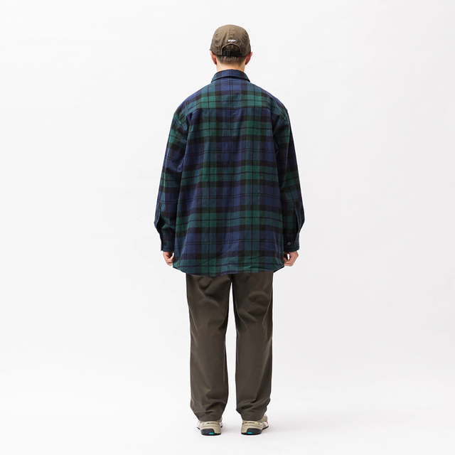 W)taps(ダブルタップス)の新品 Wtaps Deck LS Flannel Green M メンズのトップス(シャツ)の商品写真