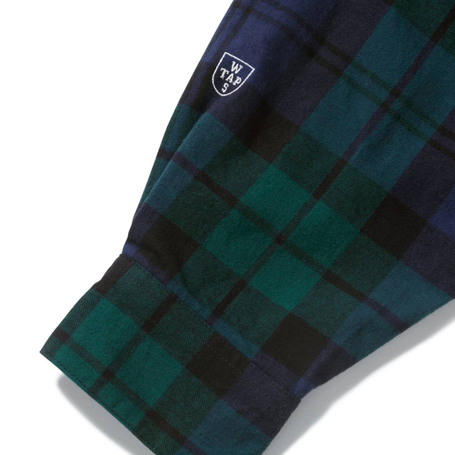 W)taps(ダブルタップス)の新品 Wtaps Deck LS Flannel Green M メンズのトップス(シャツ)の商品写真