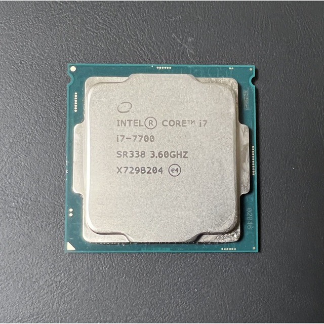 intel Core i7 7700 1個