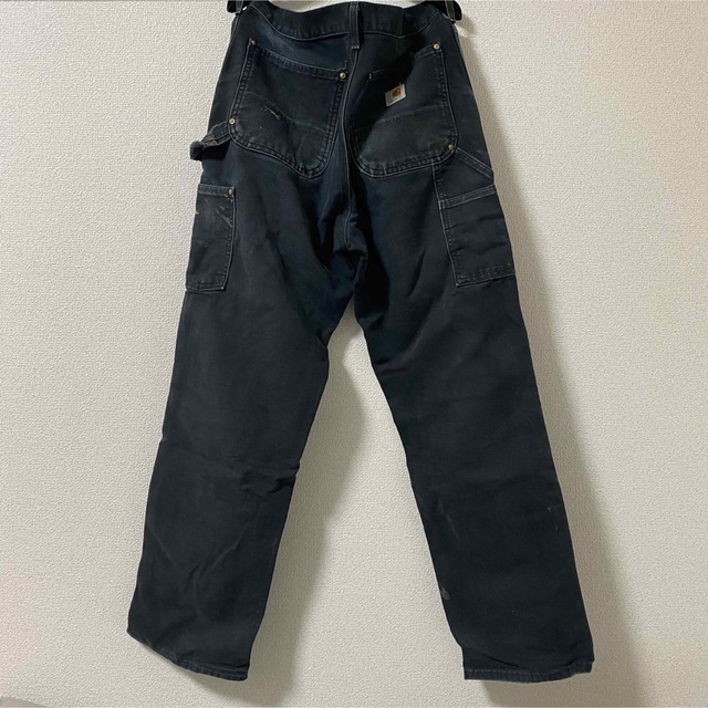 carhartt(カーハート)の90s carhartt W-Knee ペインターパンツ W31 BLK メンズのパンツ(ペインターパンツ)の商品写真