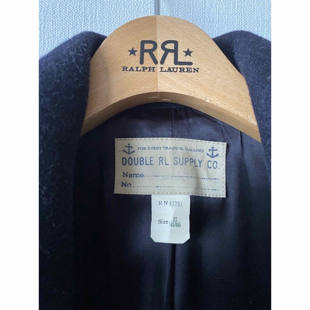 RRL(ダブルアールエル)の専用ハンガー付◆RRL Pコート XS ダブルアールエル　ラルフローレン メンズのジャケット/アウター(ピーコート)の商品写真