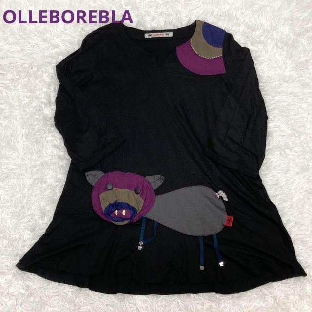 新品タグ付】OLLEBOREBLA アルベロベロ ワンピース パッチワーク M