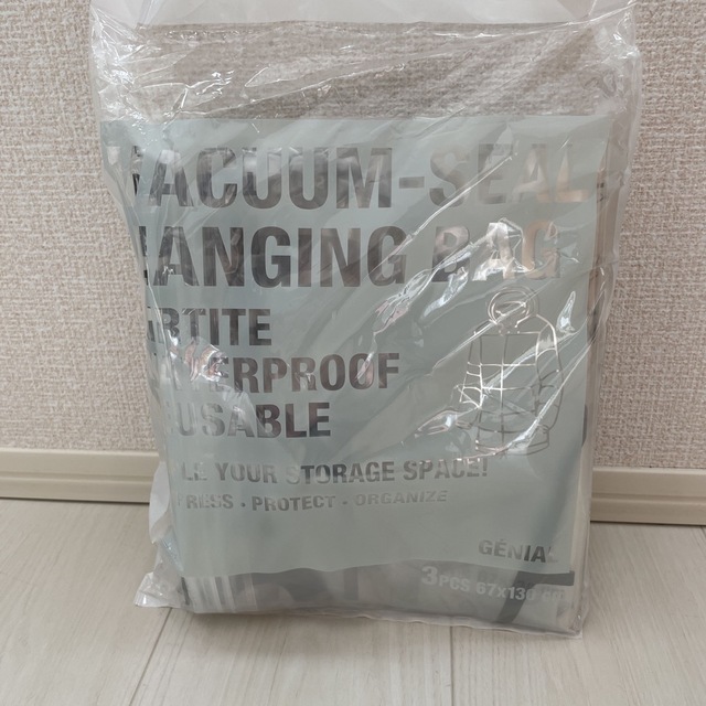 新品・未開封　衣類用圧縮袋 インテリア/住まい/日用品の収納家具(押し入れ収納/ハンガー)の商品写真