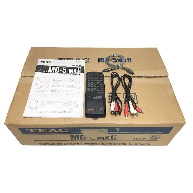 《 美品 》TEAC ティアック MD-5MKII MDレコーダー MDLP対応 - 5