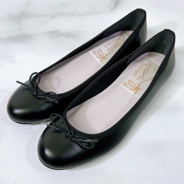 【新品未使用】Launa lea ballet フラットバレエシューズ 黒 23