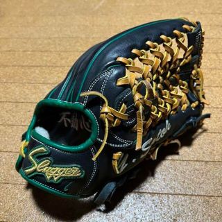 ハタケヤマ 中日ドラゴンズ 長谷川選手 実使用 硬式 キャッチャー