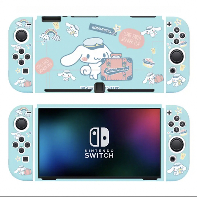 Nintendo Switch(ニンテンドースイッチ)の新型NintendoSwitch有機EL カバー ケース エンタメ/ホビーのゲームソフト/ゲーム機本体(家庭用ゲーム機本体)の商品写真