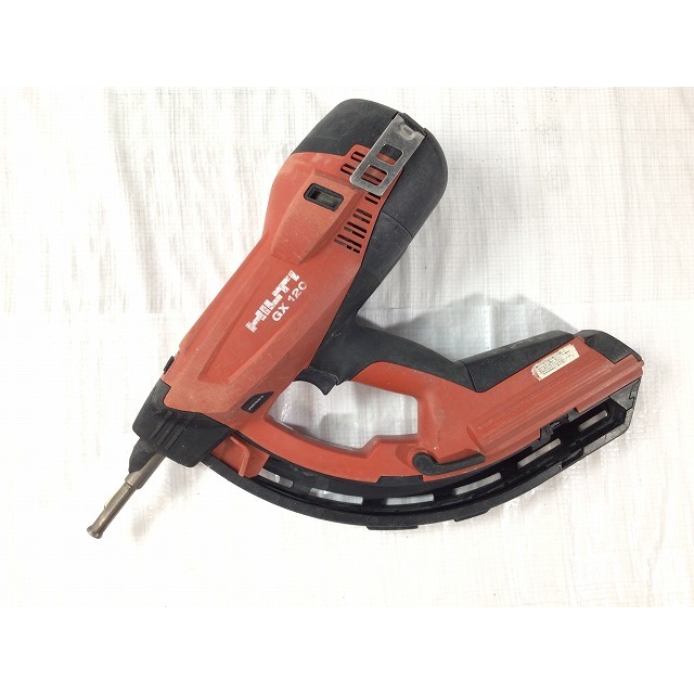 ☆品☆HILTI ヒルティ ガス式鋲打ち機 GX120 ケース付 ガス式鋲打機 ガスネイラー ガス銃 軽天 65766