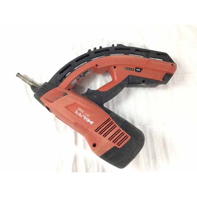 ☆品☆HILTI ヒルティ ガス式鋲打ち機 GX120 ケース付 ガス式鋲打機 ガスネイラー ガス銃 軽天 65766