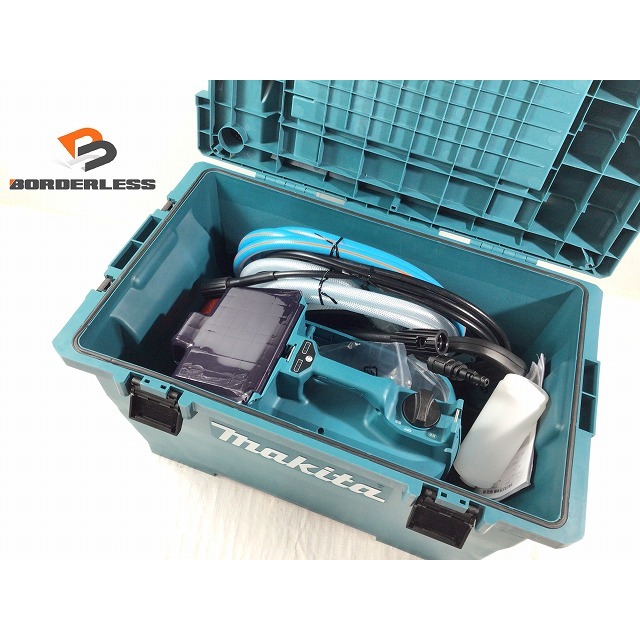 ☆極美品☆makita マキタ 18V+18V 36V 充電式高圧洗浄機 MHW080DZK 本体、付属品のみ 車洗車 外壁掃除 庭掃除 64882