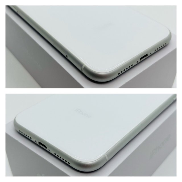 A 新品電池u3000iPhone XR White 64 GB SIMフリーu3000本体 商品の状態