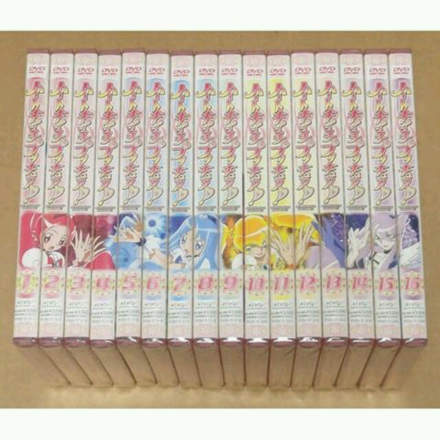 ☆日本の職人技☆ 新品 ハートキャッチプリキュア! DVD 初回全16巻