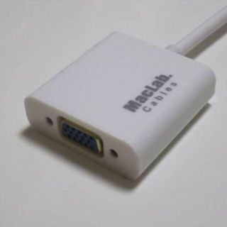 Mini Displayport → VGA 変換 D-Sub アダプタ (ディスプレイ)