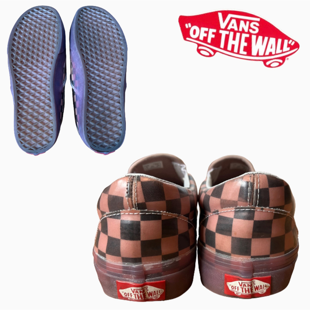 VANS(ヴァンズ)の【珍しい】vans SLIP-ON スリッポン スニーカー 紫 メンズの靴/シューズ(スニーカー)の商品写真