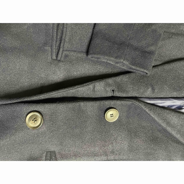 ROSE BUD(ローズバッド)のROSE BUD ウール混 ネイビーコート(サイズ1) レディースのジャケット/アウター(ロングコート)の商品写真