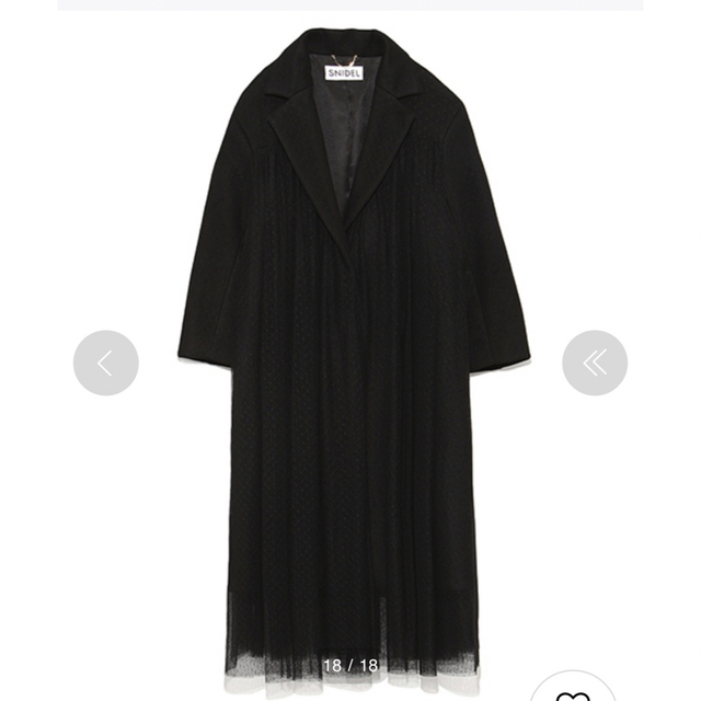 SNIDEL(スナイデル)のsnidel コート レディースのジャケット/アウター(ロングコート)の商品写真