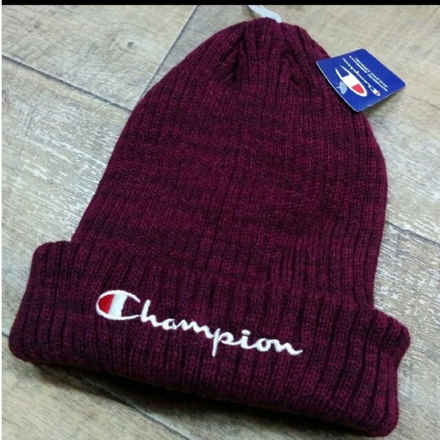 Champion(チャンピオン)の最安値新品Championニット帽 メンズの帽子(ニット帽/ビーニー)の商品写真