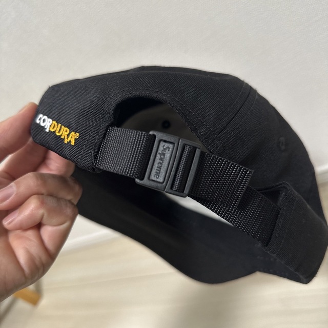 Supreme(シュプリーム)のSupreme Cordura Small Box 6-Panel BK メンズの帽子(キャップ)の商品写真