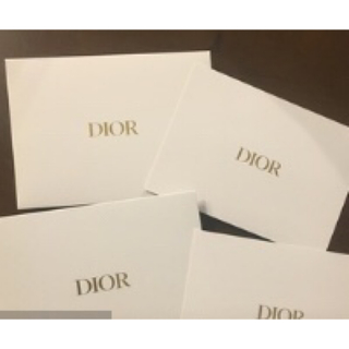 ディオール(Dior)のディオール　メッセージカード　DIOR ラッピング　封筒　カード(カード/レター/ラッピング)