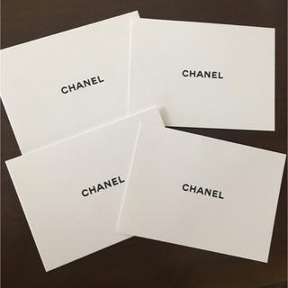 シャネル(CHANEL)のシャネル　CHANEL メッセージカード　ラッピング　封筒(カード/レター/ラッピング)