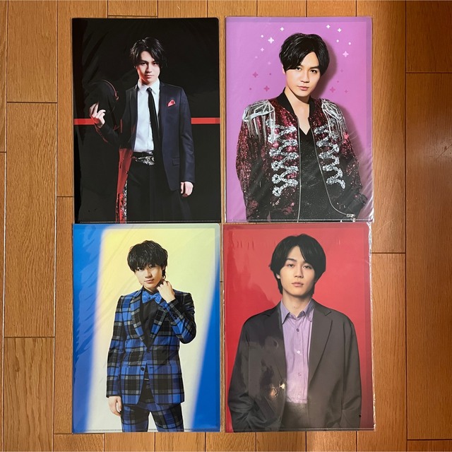 Johnny's(ジャニーズ)の松田元太 TravisJapan トラジャ クリアファイル エンタメ/ホビーのタレントグッズ(アイドルグッズ)の商品写真