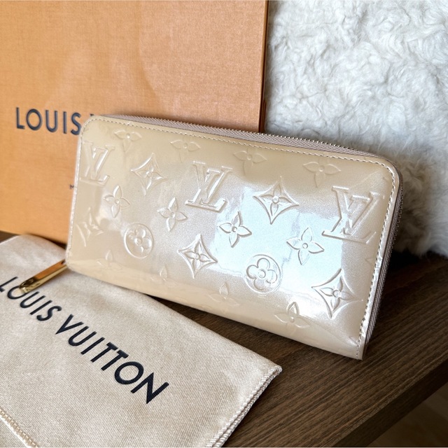 LOUISVUITTON VUITTON ヴィトン 長財布 ヴェルニ