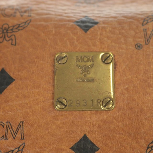 お得在庫 MCM - MCM ボストンバッグ ハンドバッグ ミニ レザー